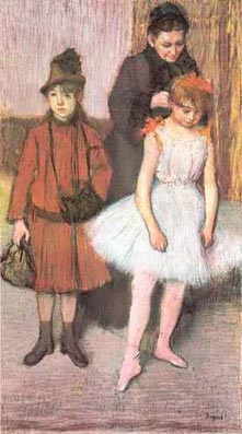 Famille Mante, par Degas